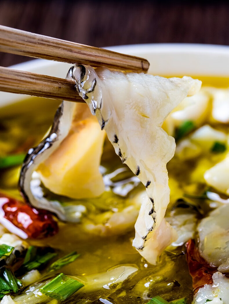 4份89元》三顿饭酸菜鱼免浆黑鱼片400g 液氮锁鲜 水煮鱼 火锅 烧烤