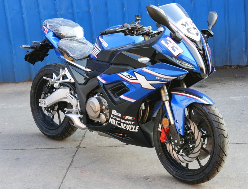 豪剑机车国四电喷魔影s450摩托车跑车重型防赛机车400cc双缸水冷可