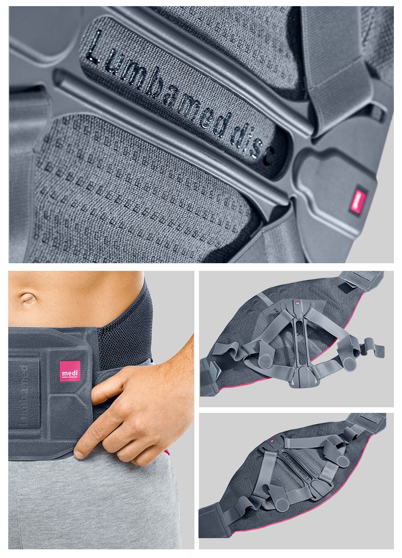 medi 迈迪德国进口多功能可调护强支撑腰椎滑脱腰部固定术后医用康复
