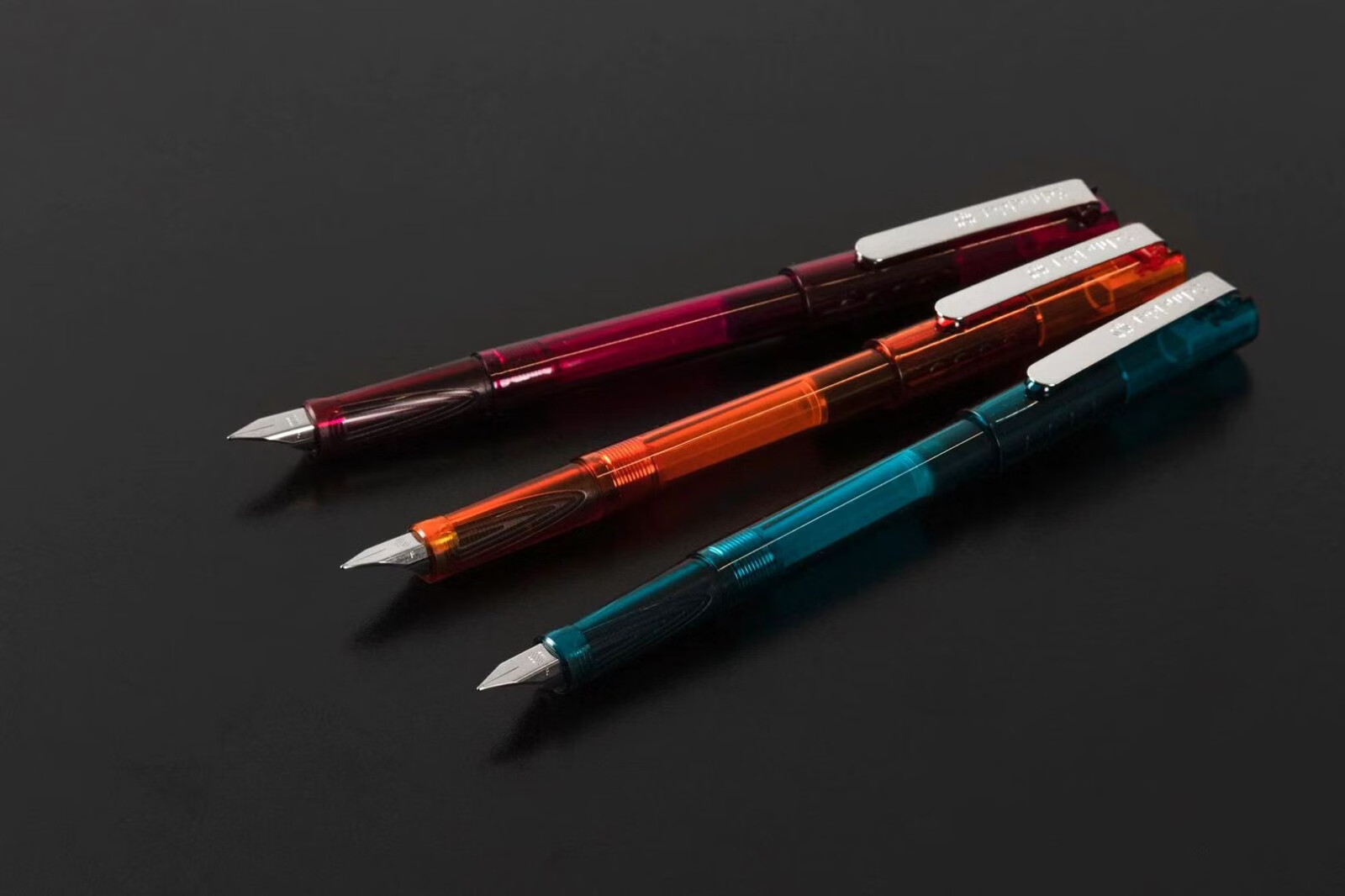 德国schneider施耐德钢笔bk406彩色透明杆学生专用可替换墨囊钢笔