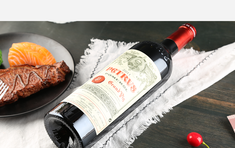 帕图斯酒庄正牌干红葡萄酒chateaupetrus法国原装原瓶进口红酒750ml