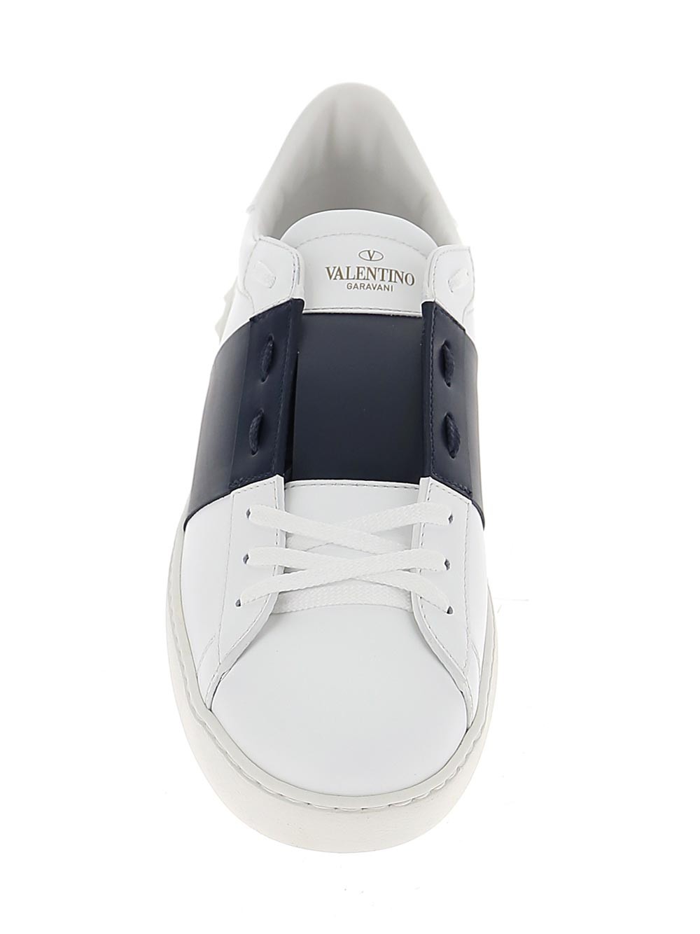 valentino 华伦天奴 奢侈品男鞋 新款男士牛皮铆钉撞色无带板鞋 vy2s