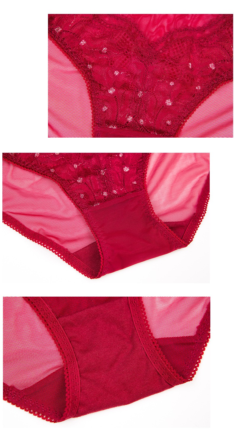 本命年红色文胸套装聚拢蕾丝内衣薄款大胸显小软钢圈大码胸罩 黑色 34