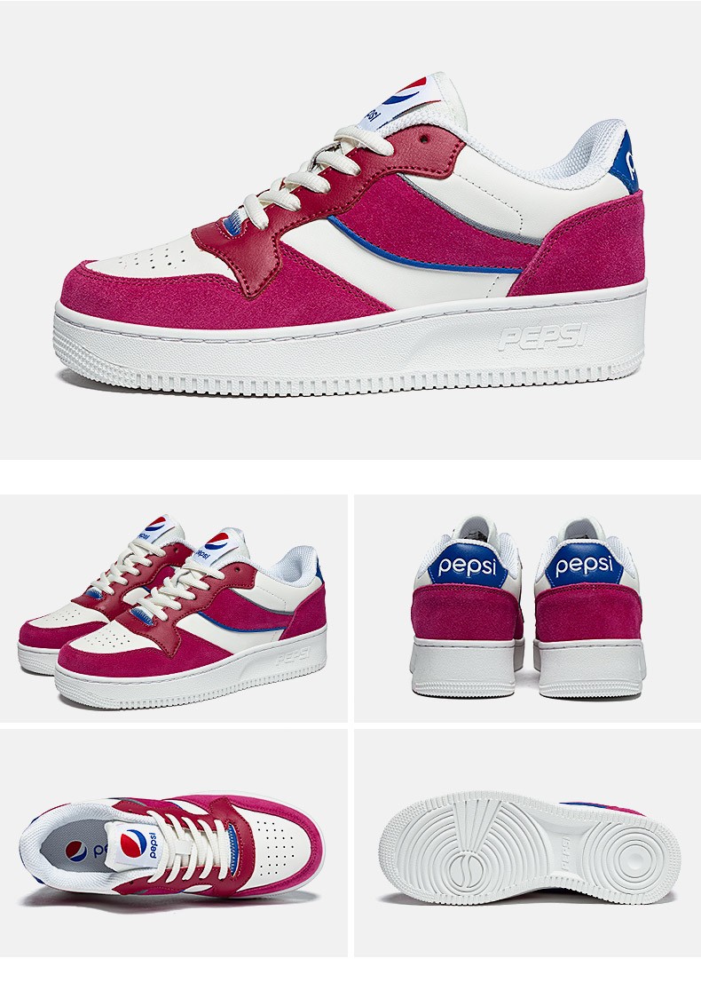 pepsi百事可乐阿甘鞋春秋情侣鞋2021新款秋季百搭休闲旅游鞋运动鞋女