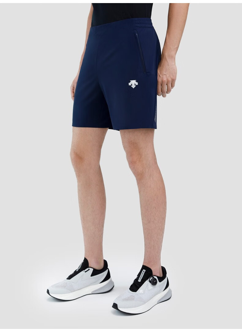 descente迪桑特 running系列 男子针织短裤 d2331rkh41 藏青色-nv l