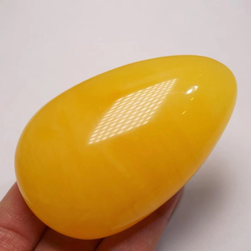 慈心缘 天然蜜蜡鸡油黄吊坠 满蜜蜜蜡琥珀挂件男女项链 总重37.8克