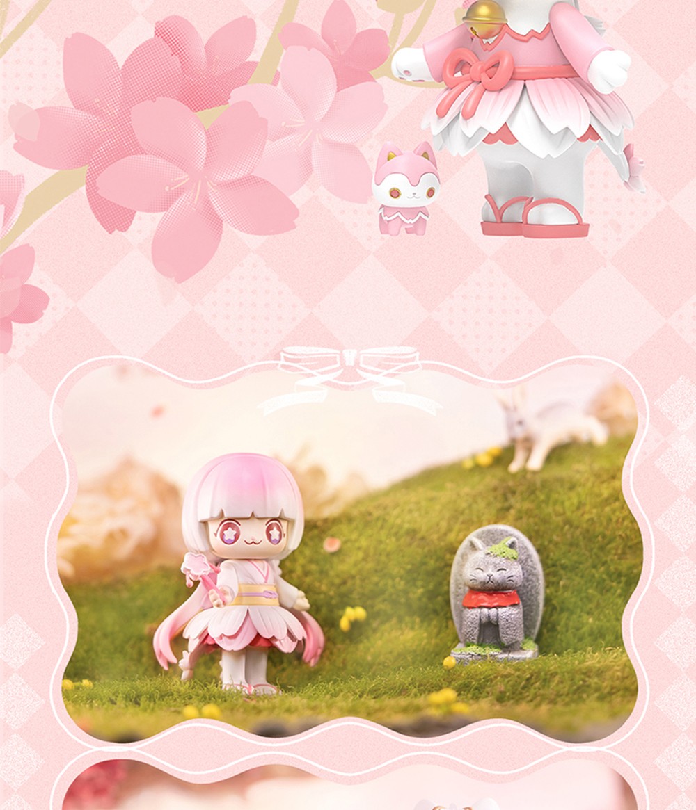 52toyskimmymiki花语系列盲盒潮玩手办可爱女生礼物摆件单只盲盒随机