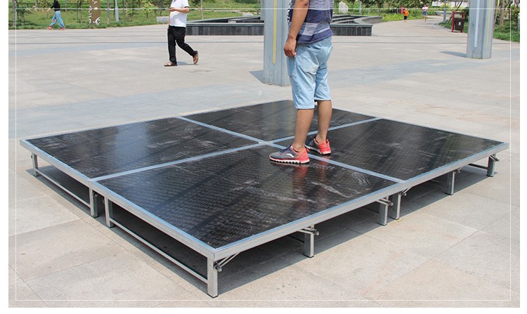 婚庆t台板舞台折叠升降t台婚庆道具加固t台走秀t台圆舞台演讲定制2米