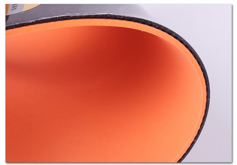 红双喜乒乓球胶皮反胶弧圈快攻乒乓球拍套胶天极3黑色