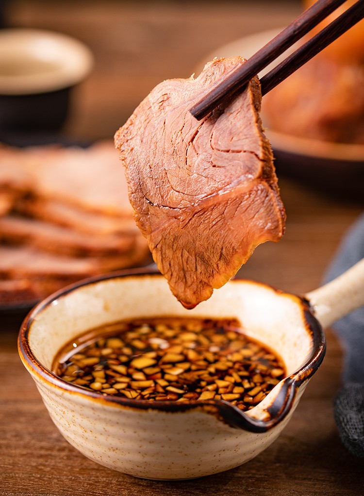 食乐康内蒙古草原五香酱牛肉熟食真空150g/袋开袋即食牛腱子肉卤牛肉