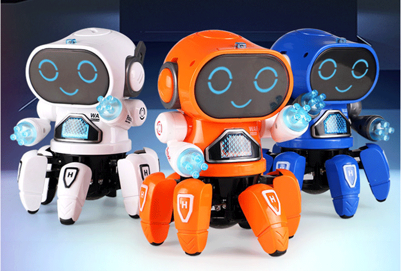 佰仕思儿童玩具男电动机器人玩具123岁小孩玩具会跳舞走路唱歌男孩