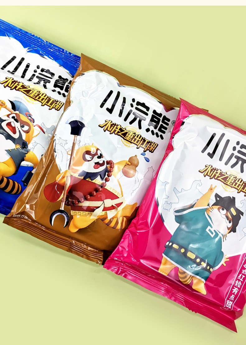 小浣熊干脆面 多味混装干吃面40g*30包 香辣销魂蟹网红零食方便面小吃