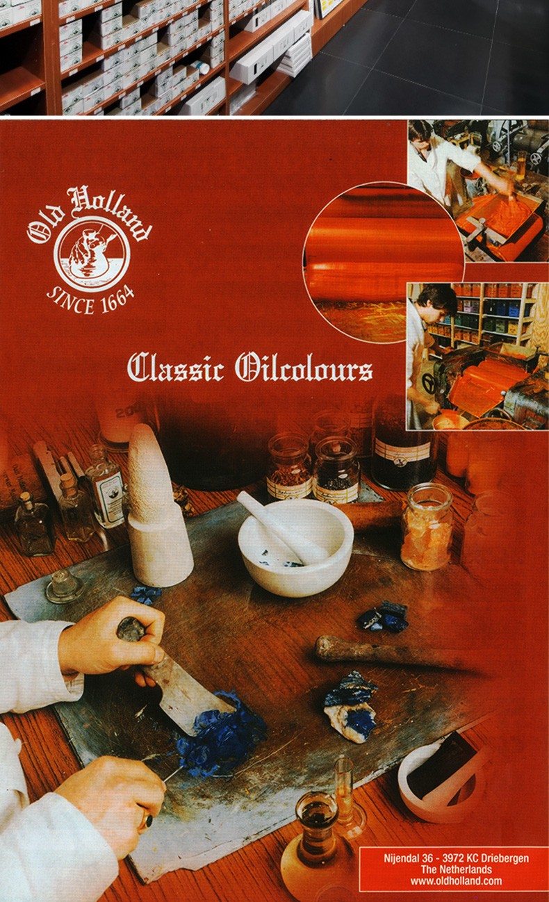 荷兰进口oldh0lland老荷兰油画颜料艺术家级油画颜料40ml168色大师级