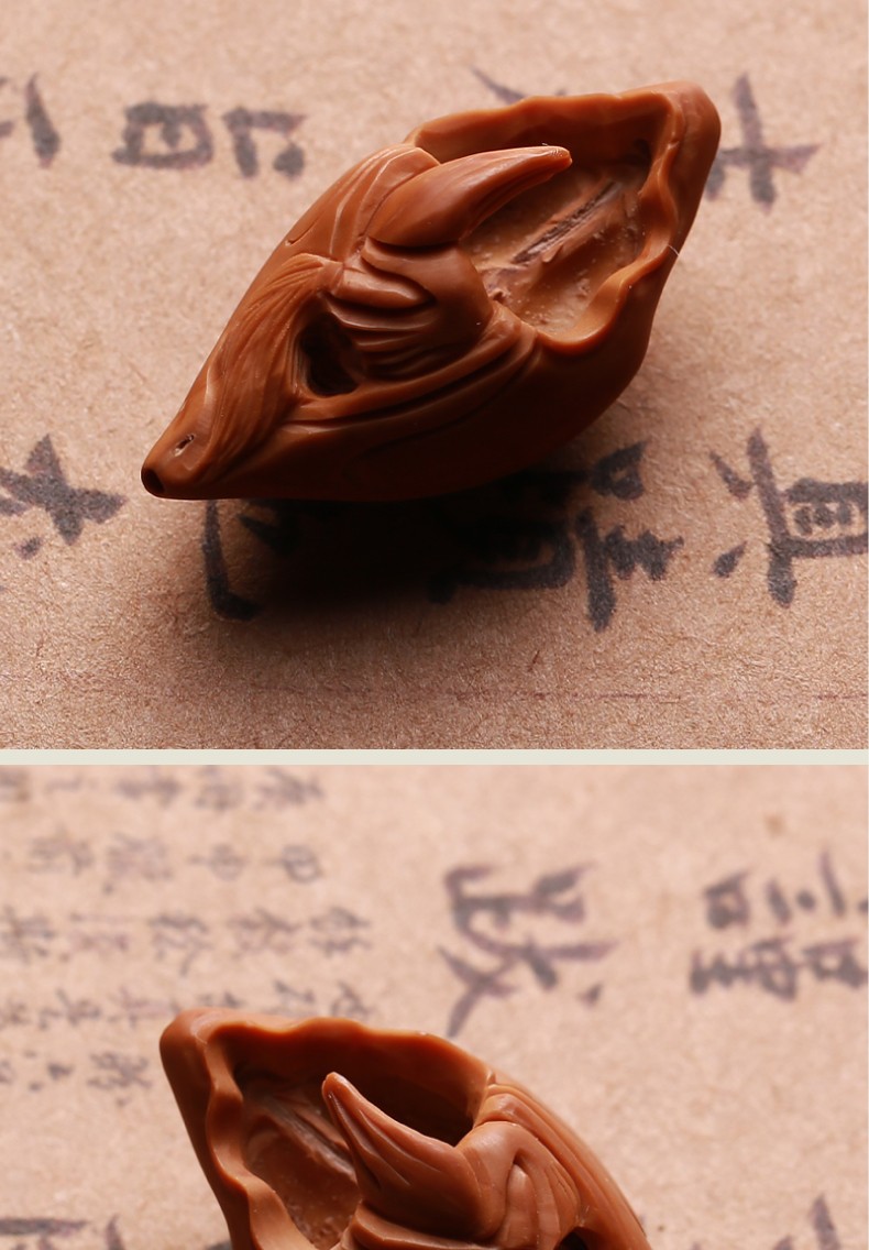 九源轩 橄榄核无相佛单籽单核单颗吊坠挂件橄榄胡核雕男女文玩纯手工