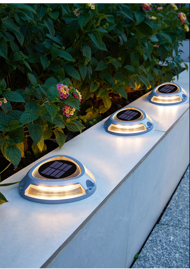 居成太阳能地埋灯户外防水花园别墅台阶装饰草坪灯两用景观庭院壁灯