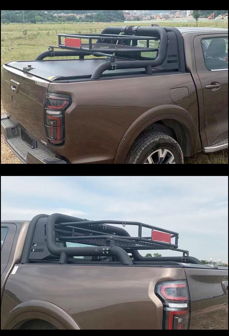 适用于长城炮越野版龙门架行李框行李架车斗框后斗架皮卡改装长城炮