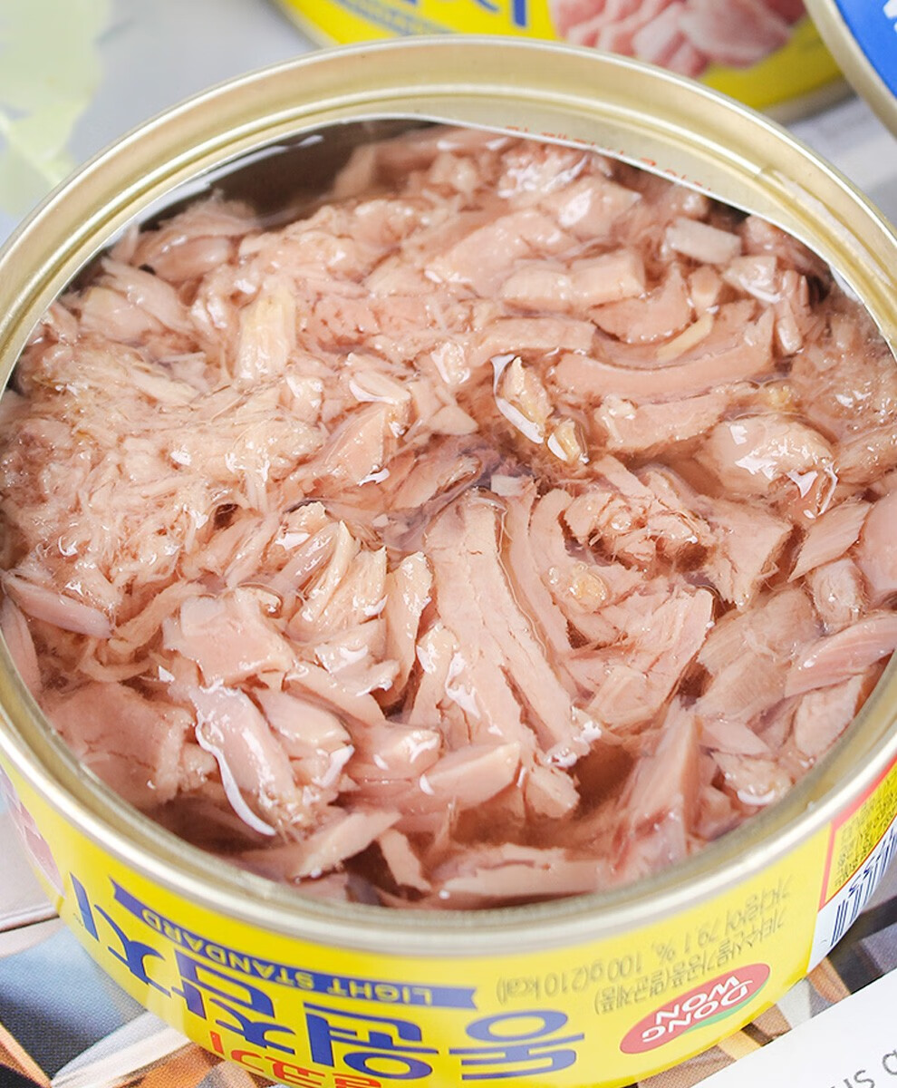 东远金枪鱼罐头韩国进口寿司料理吞拿鱼海鲜速食方便即食 【金枪鱼