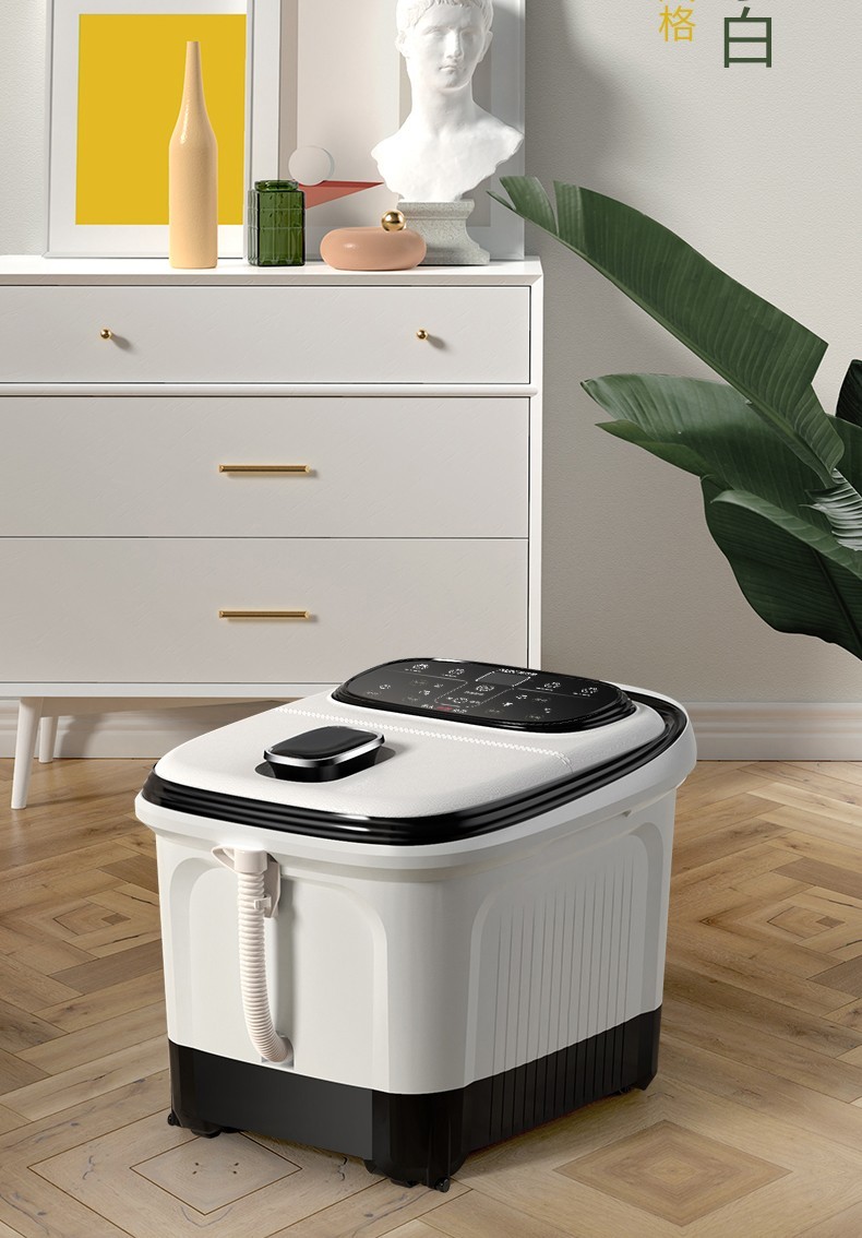 奥克斯aux 足浴盆全自动按摩泡脚桶泡脚盆加热高深桶洗脚盆电动足浴桶