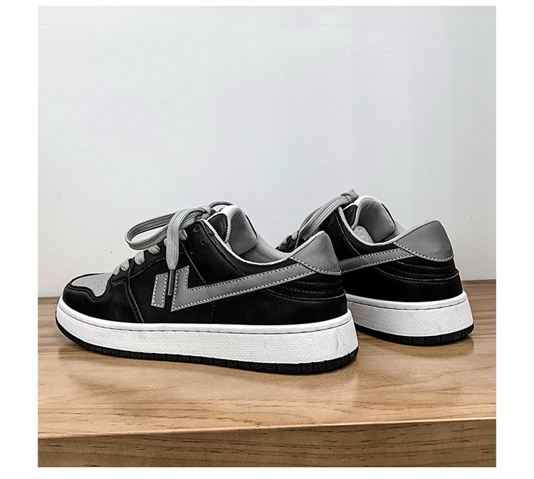 热卖推荐品质好货兰研鞋子男春季2021年新款男鞋韩版潮流学生休闲板鞋