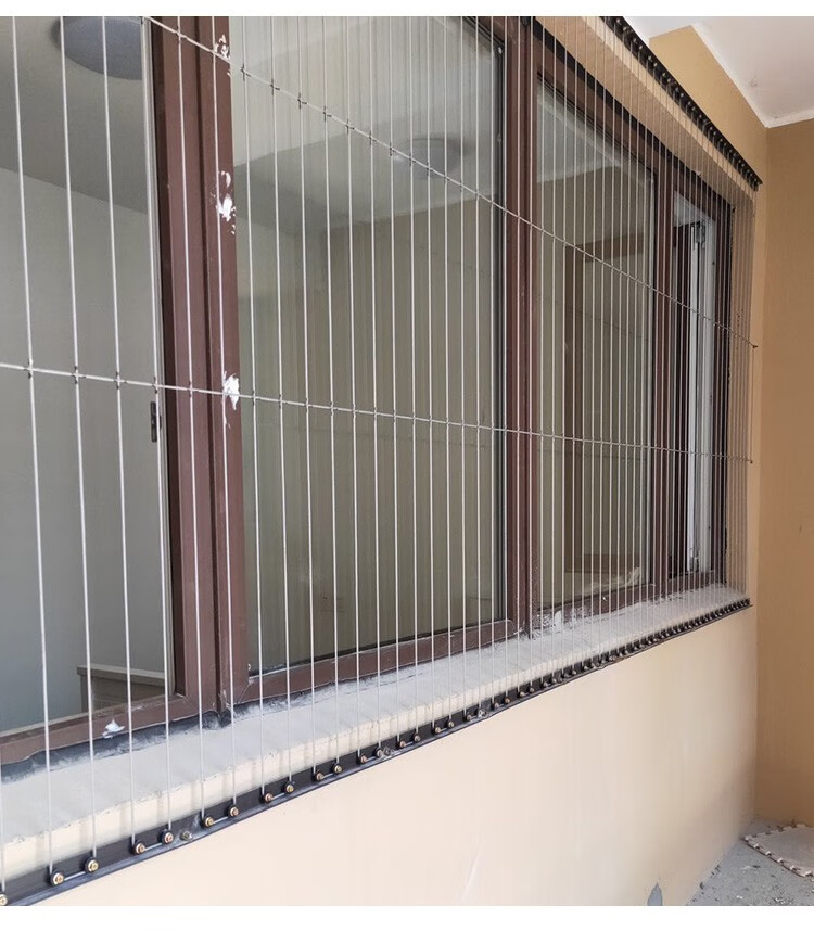 索梵隐形防盗网钢丝家用高层316不锈钢阳台防盗窗防护网儿童 直径3.