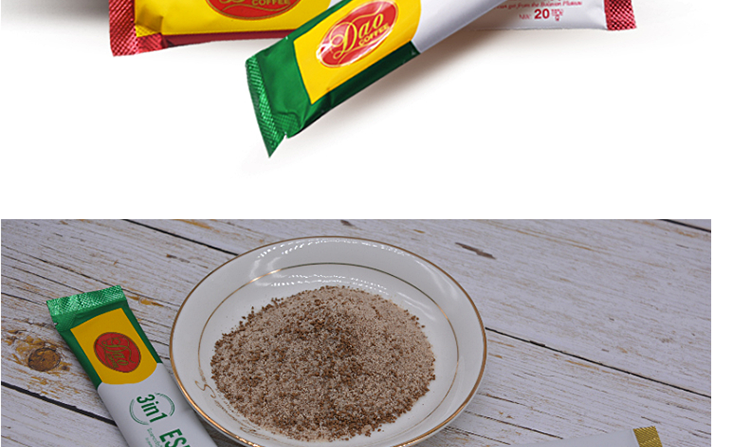 老挝进口dao刀牌原味特浓咖啡意式三合一速溶咖啡粉四口味600g袋可冲