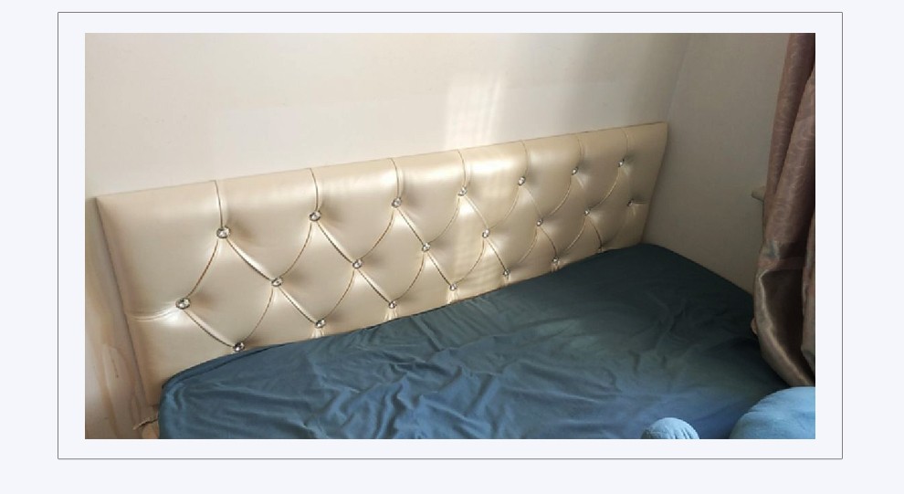 sskj定做自粘榻榻米软包墙围欧式拉扣床头软包背景墙儿童防撞酒店床头