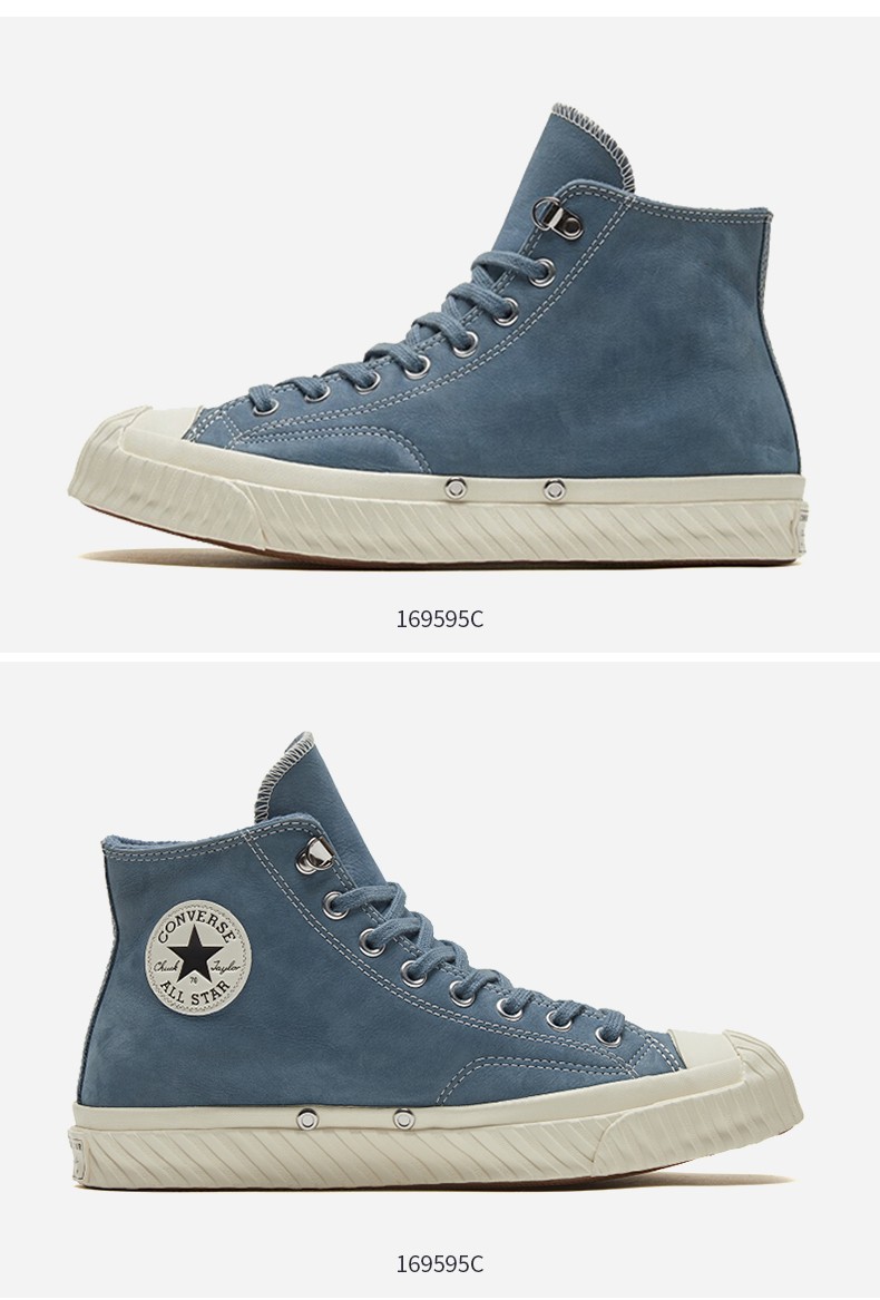 converse匡威男鞋女鞋2021春季新款chuck 70 bosey高帮休闲帆布鞋1695