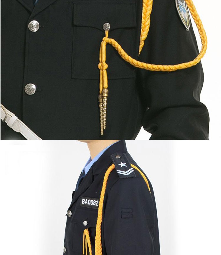 保安绶带黄色工装绶带2011式保安绶带灰色门岗形象岗厅服装绶带帝凯别