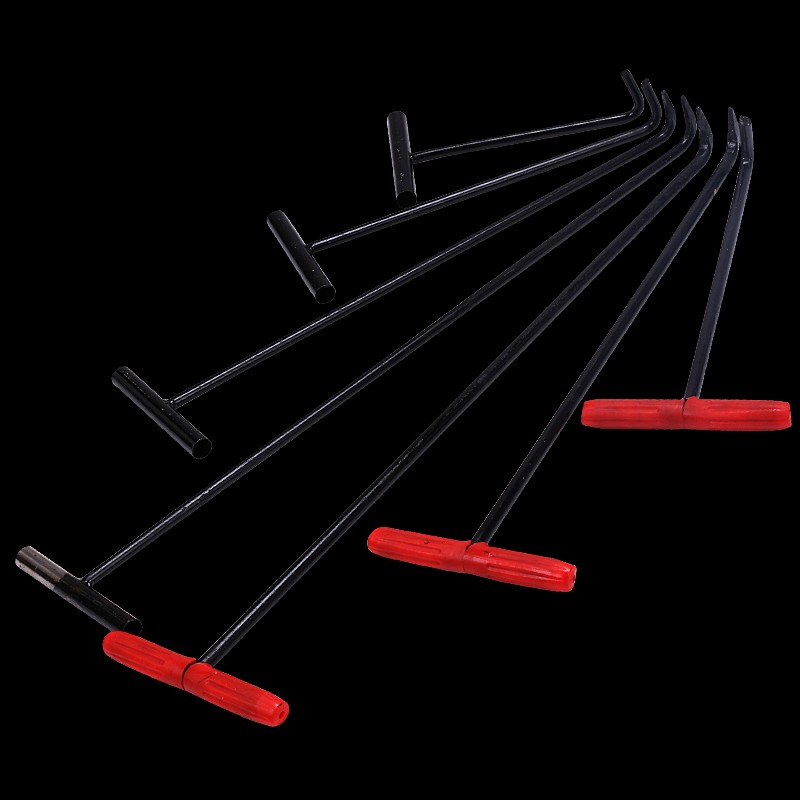 井盖拉勾开下水道水泥物业t型钢筋钩子拉杆卷帘门拉钩挂钩拉货钩厂家