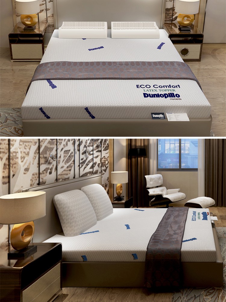 dunlopillo邓禄普天然乳胶床垫18米家用双人床垫15米进口单人学生乳胶