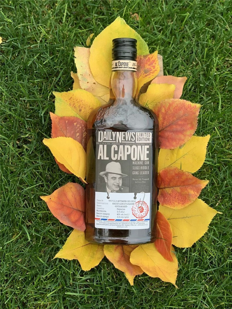 阿尔卡彭威士忌乌克兰原瓶进口alcapone洋酒40度烈酒 700ml*1瓶【图片