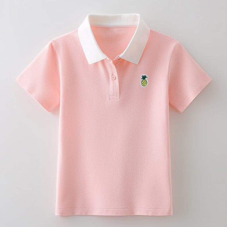 夏天衣服女孩上衣宽松夏季童装中大童儿童小学生banyihao绿色菠萝170