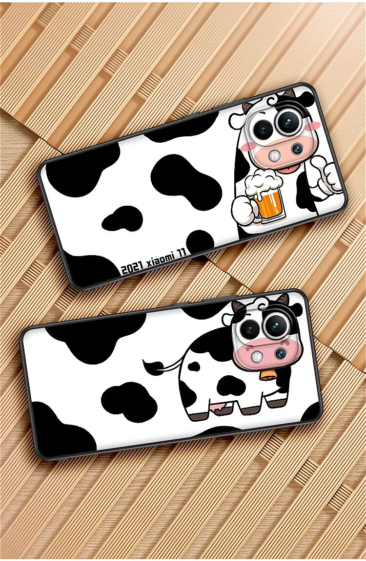 沃配适用小米11手机壳11pro牛啤11青春版创意mi11保护套国潮xiaomi