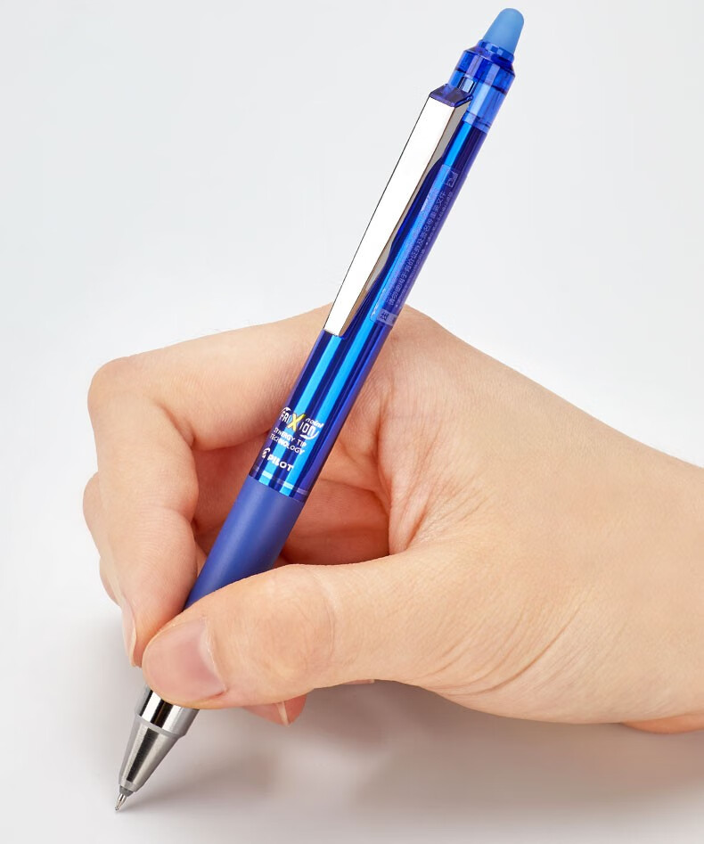 日本进口pilot百乐笔按动款中性笔学生文具水笔墨水可擦笔芯lfpk-25s4