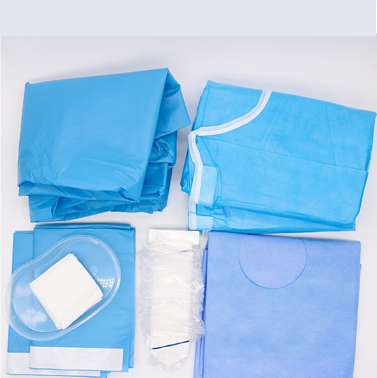 牙科一次性使用手术敷料包口腔包井蓝种植包护理包19件套1包