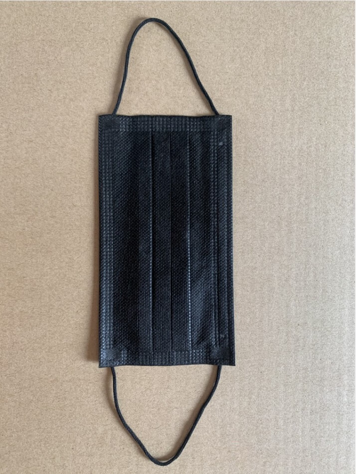 大号口罩一次性口罩大脸超大号加大加长耳线三层黑白透气薄款100只