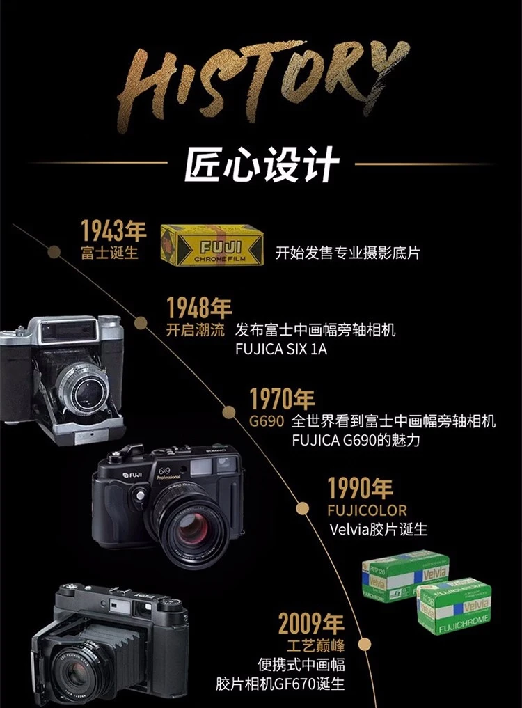 Fuji FUJIFILM GFX 50R mirrorless medium format camera mirrorless camera 51.4 million pixels touch and foldable screen single body without lens official standard configuration Fuji FUJIFILM GFX 50R mirrorless medium format camera mirrorless camera 51.4 million pixels touch and foldable screen single body without lens official standard configuration