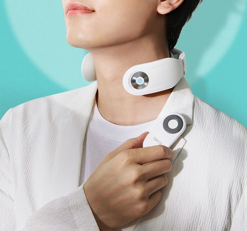 【skg4098蓝牙款】skg 颈椎按摩器 办公室颈部按摩仪 热敷电脉冲升级