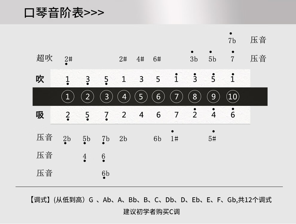 suzuki日本铃木ha-20全金属口琴 铃木10孔布鲁斯蓝调十孔口琴 ha-20