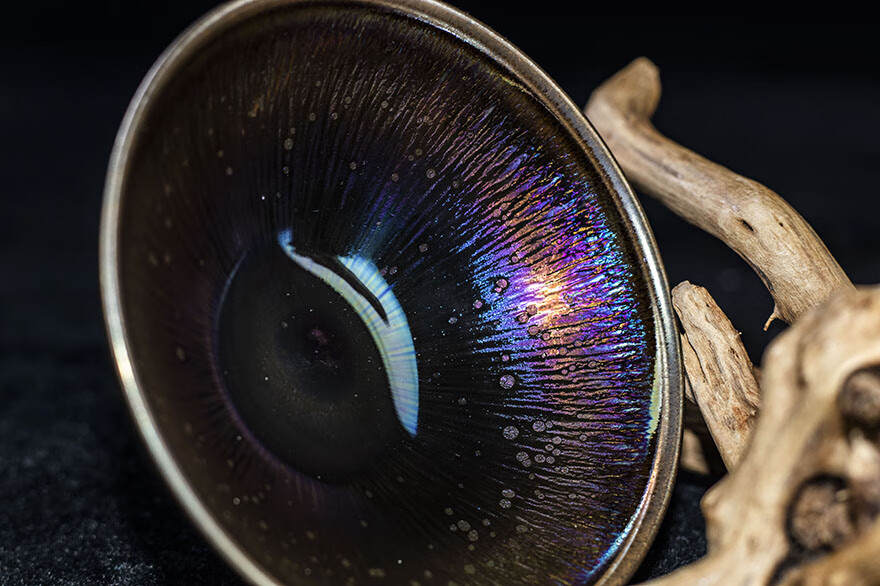 非遗传承人徐长和曜变建阳建盏礼盒装口径10v31312