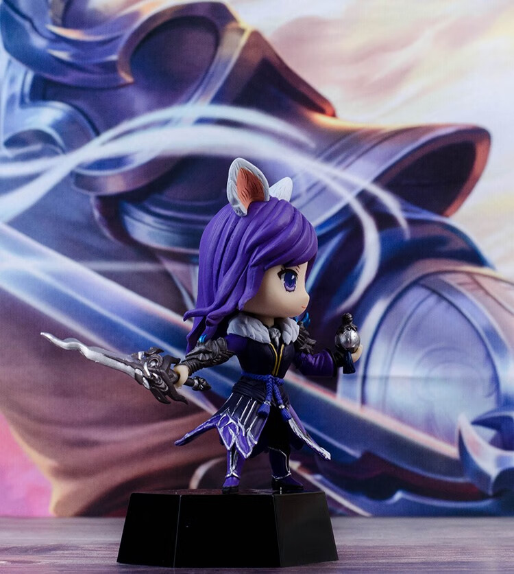 王者荣耀手办玩具盲盒游戏周边凤凰李白曹操孙悟空铠人物模型玩具公仔