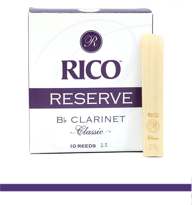 ricoreserve紫标单簧管黑管哨片降b调daddario达达里奥30号一盒新包装