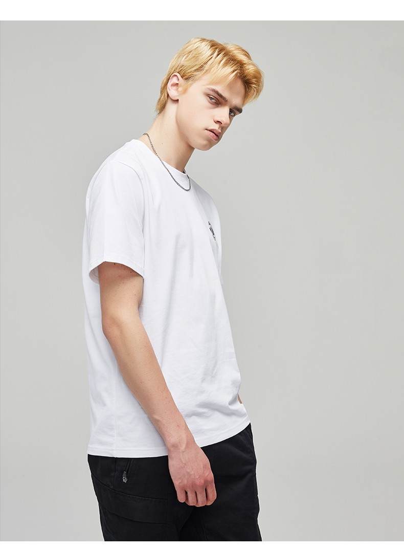 palladium帕拉丁2021新品男基础款休闲logo印花短t恤百搭时尚圆领男子