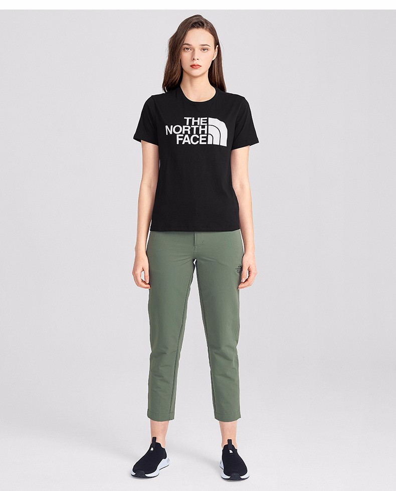 2021春夏新款thenorthface北面女裤户外运动裤户外跑步梭织长裤休闲裤