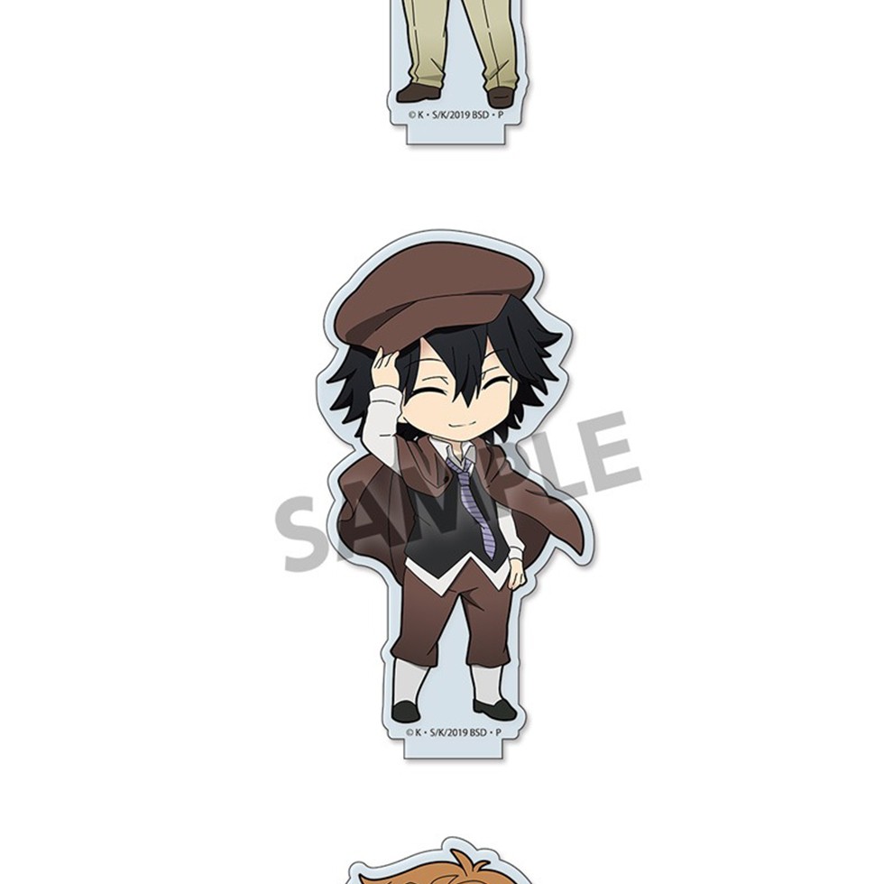 透明亚克力立牌 太宰治 芥川龙之介 中原中也 q版立牌rakute 江户川