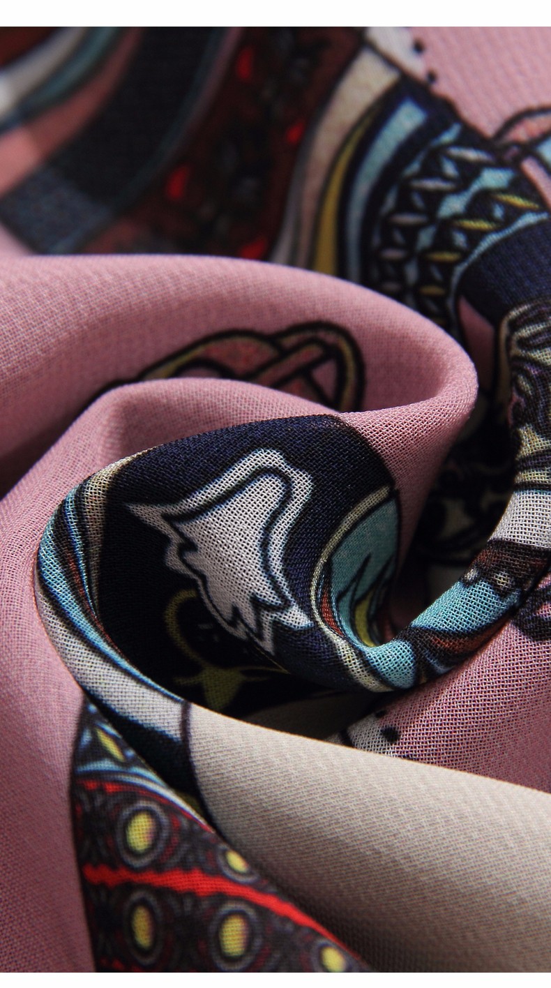 欧迪鸟(odybird)品牌醋酸套装女夏2021新款休闲时尚印花连帽短袖上衣