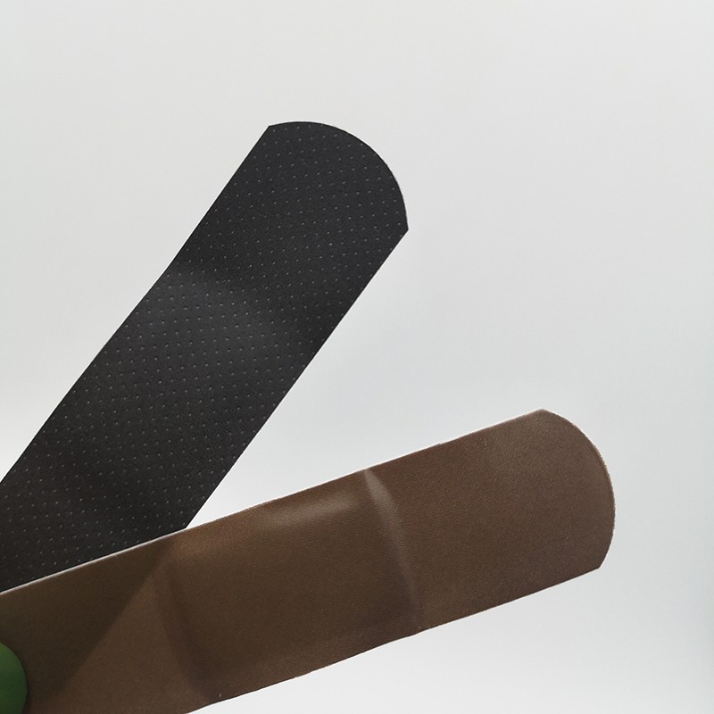 贴鼻子装饰炫酷黑咖色创口贴个性贴脸创可贴创意男生保护防磨贴褐色