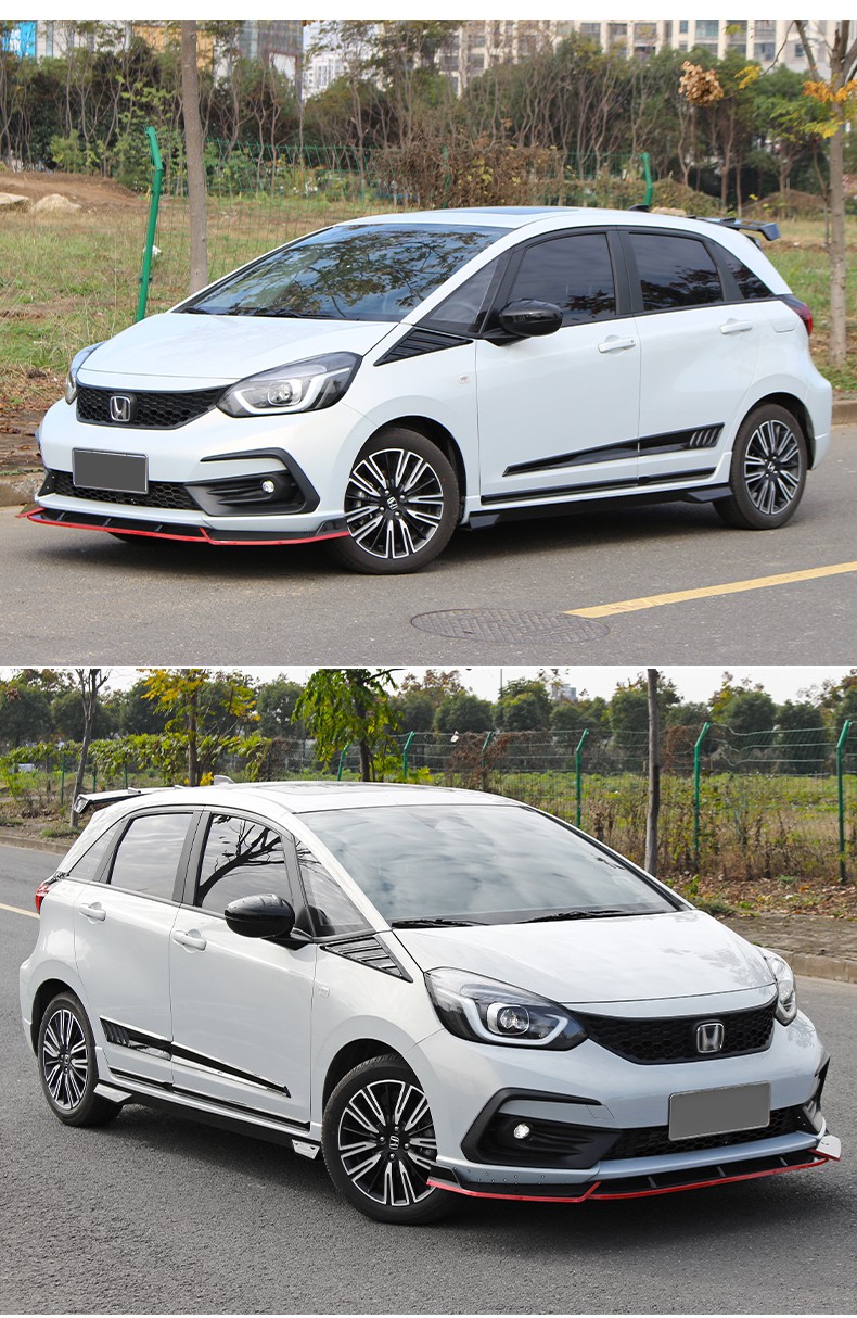 艾欧克 2021款专用本田飞度改装日版无限运动款外观套件 新飞度包围前
