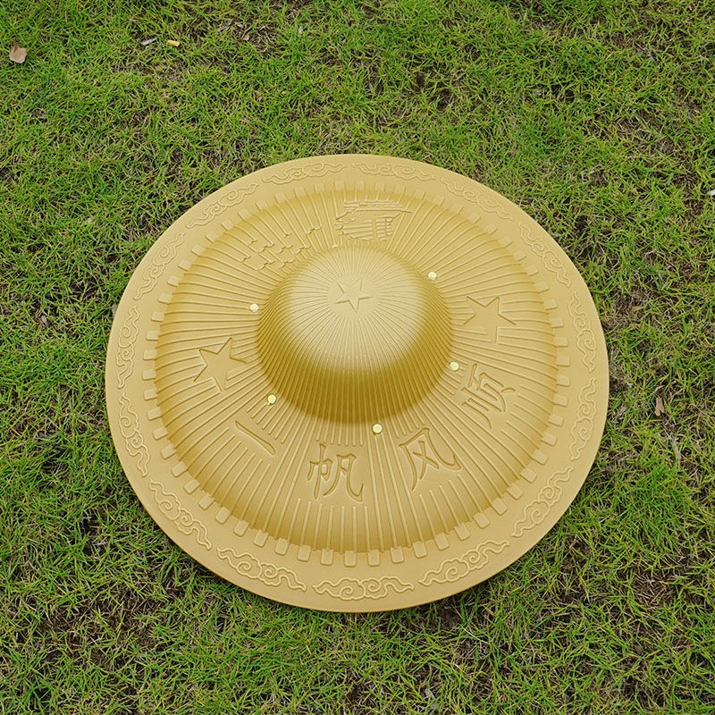 帝行dixing防雨斗笠帽农民户外防晒草帽大沿成人垂钓防水帽男女通用