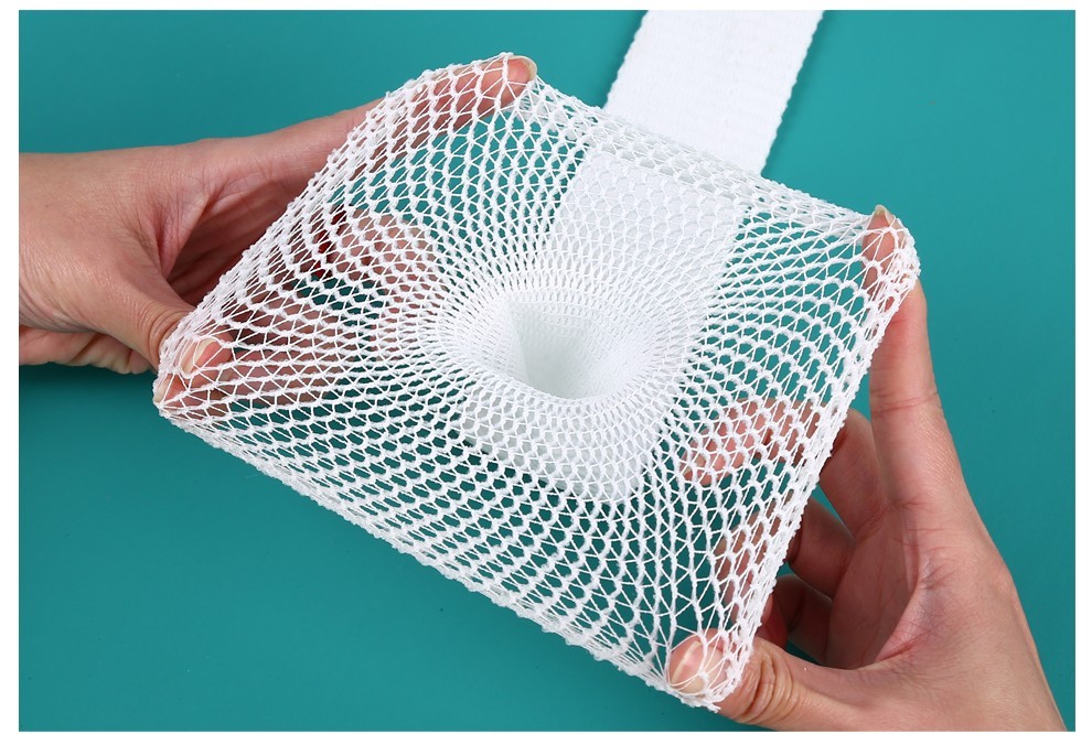 益嘉康 医用网状弹力绷带关节手指透气高弹性网套包扎固定伤口网格